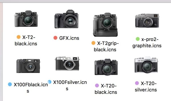 Replace Your Standard MacOS Icons with Super Cool Fujifilm Cameras ...