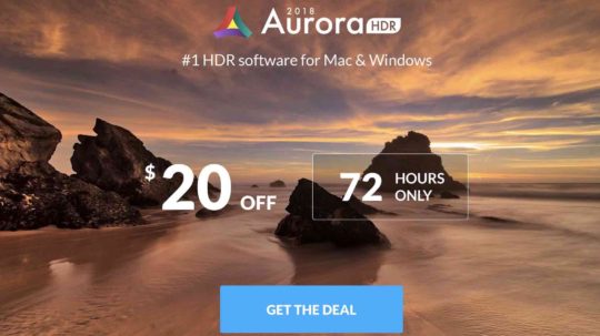 aurora hdr 2018 upgrade from express