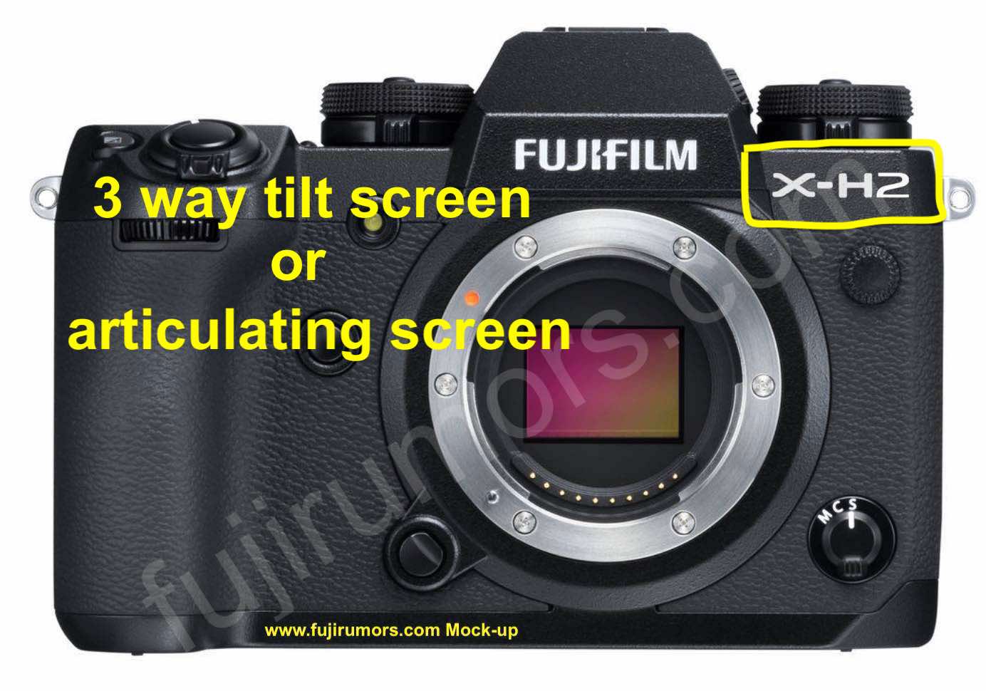 fujifilm fully articulating screen