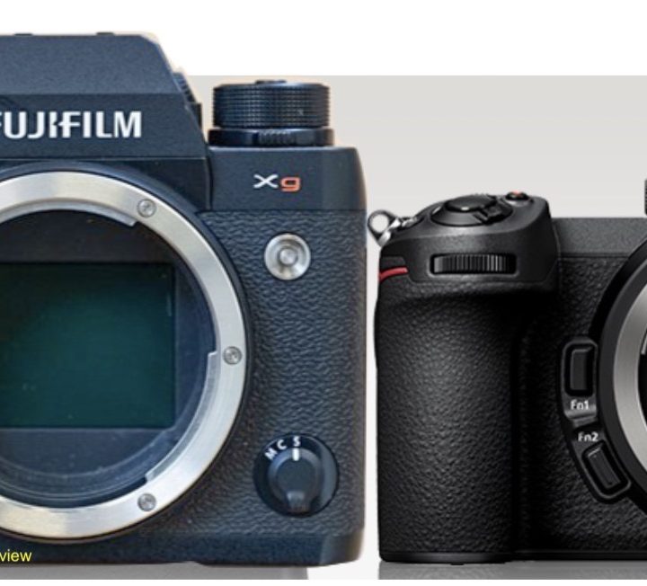 Fujifilm Gfx Xg Concept Vs Panasonic S R Sony A Iii Nikon Z Canon Eos R Size Comparisons