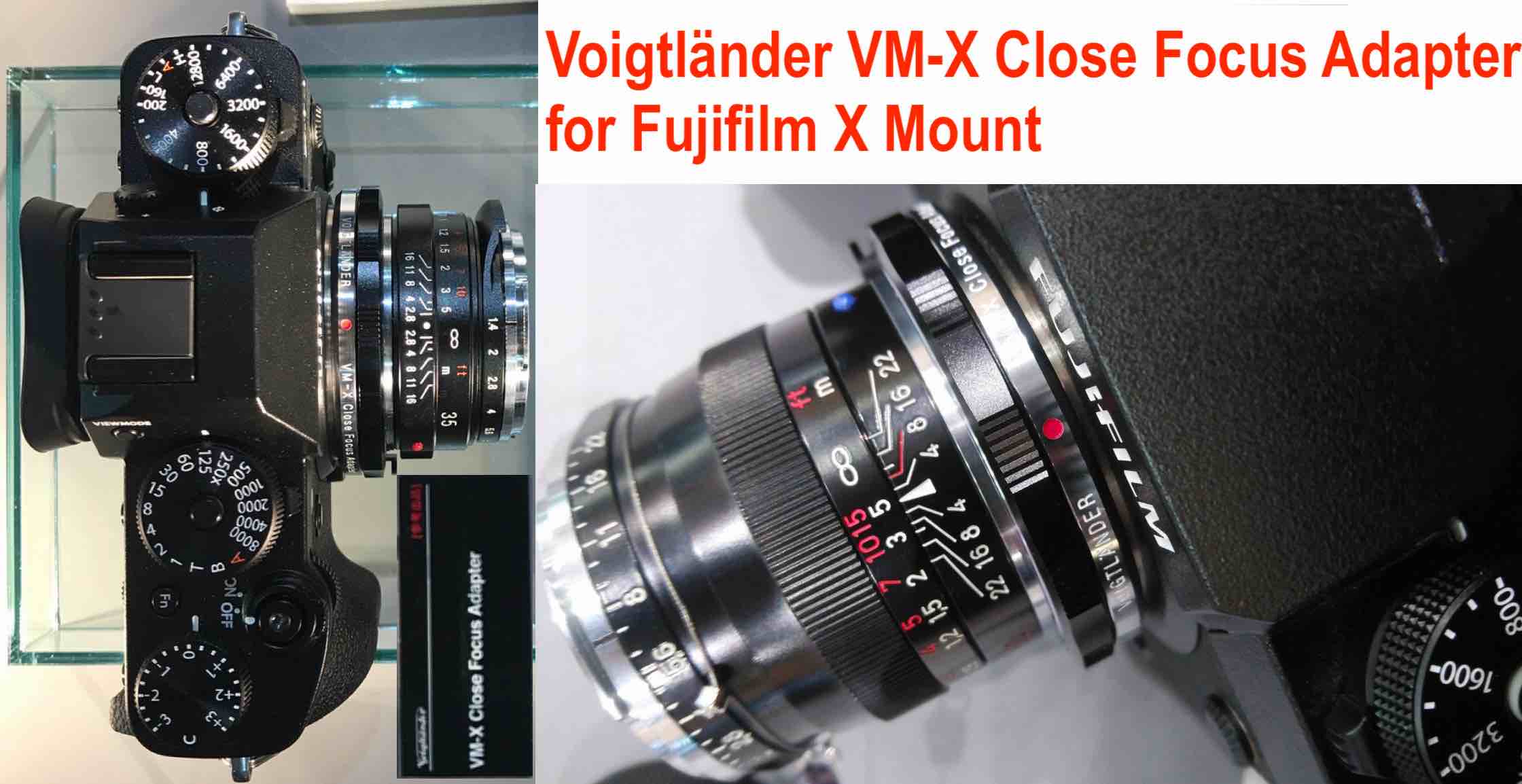 Voigtlander Vm X Close Focus Adapater For Fujifilm X Mount Cameras First Images Fuji Rumors