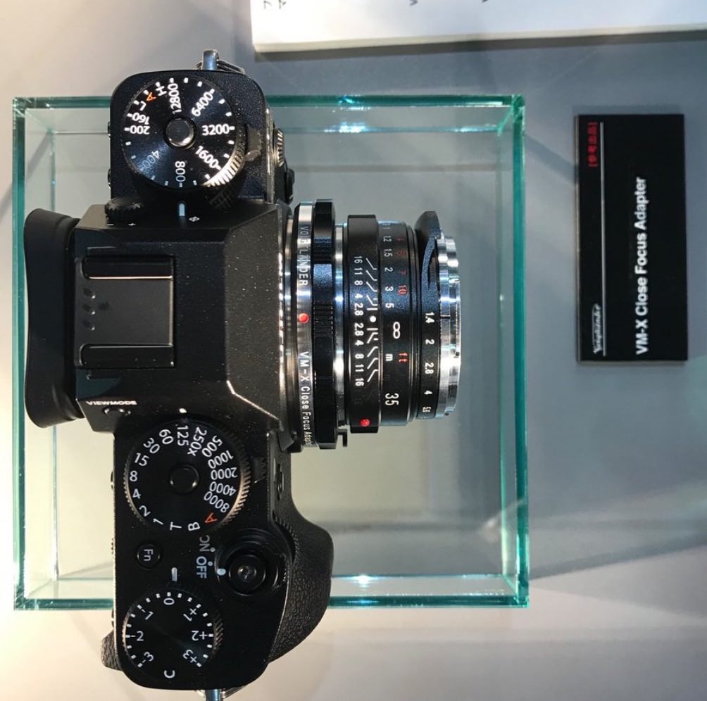 Voigtländer VM-X Close Focus Adapater for Fujifilm X Mount Cameras