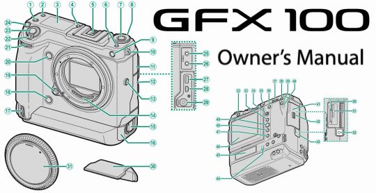 Fujifilm GFX 100 Owners Manual Available - Fuji Rumors