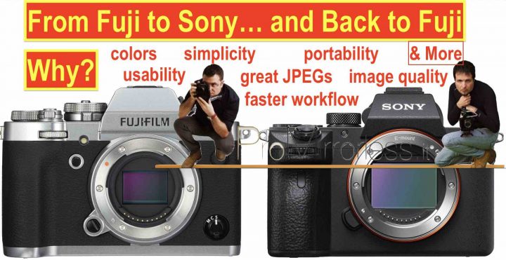 Guy left Fujifilm for Sony A7III and then Switched Back to Fujifilm X - Read Why Here - Fuji Rumors