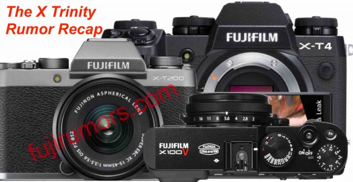 Continu bidden Spit Fujifilm X-T4, X100V and X-T200 Rumor Recap - Fuji Rumors