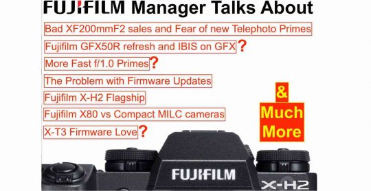 Fujifilm Manager: Fujifilm X-H2, The Problem With Telephoto Primes, GFX ...