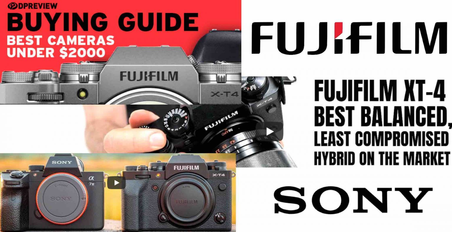 DPReview Declares Fujifilm XT4 Best Hybrid Camera under 2,000 and