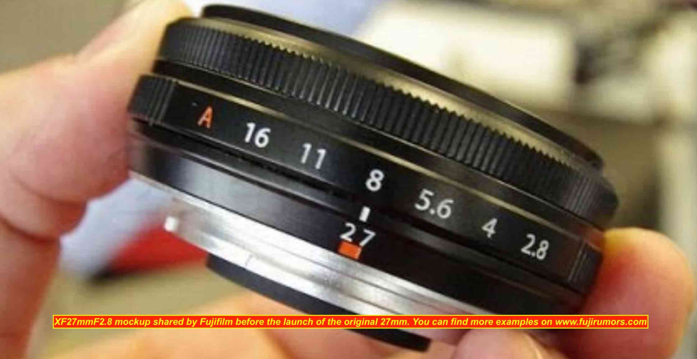 volwassene klink Academie RUMOR: Fujifilm to Launch Fujinon XF 27mm f/2.8 Mark II - Fuji Rumors