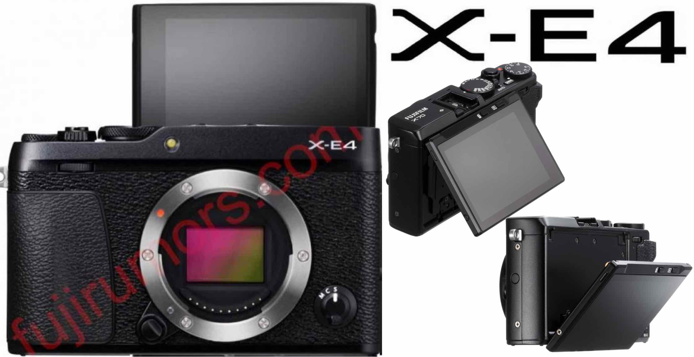 Michelangelo Hassy geloof Fujifilm X-E4 with Tilt Up Screen Similar to X70 and Flush to the Camera  Body like X100V screen - Fuji Rumors