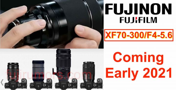 Slaapzaal retort Regeren BREAKING: Fujinon XF 70-300mm F4-5.6 Coming Early 2021 - Fuji Rumors