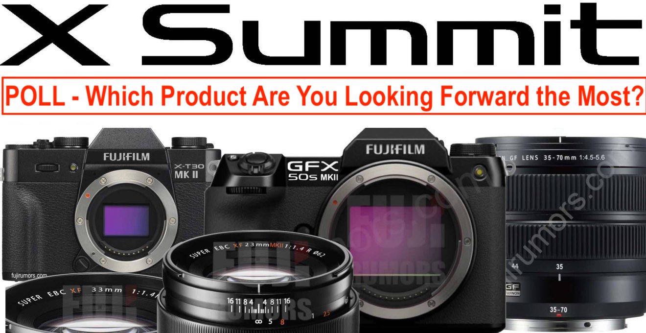 Fujifilm X Summit Which Product Are YOU Looking Forward the Most