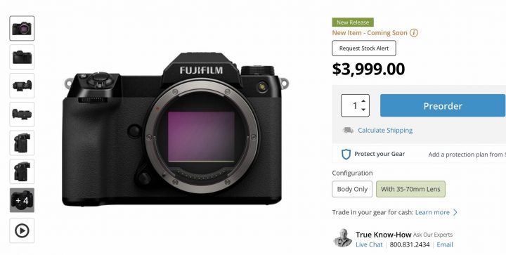 Fujifilm Announces New FUJIFILM GFX50S II Mirrorless Digital Camera ...