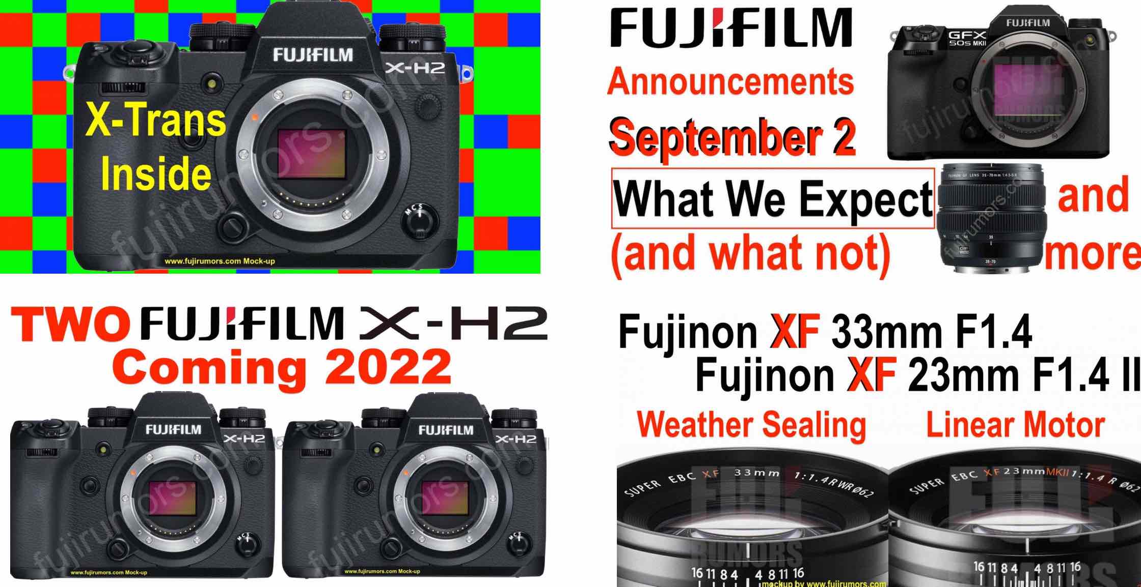 Fujifilm X-T30II to be Announced September 2 - Fuji Rumors
