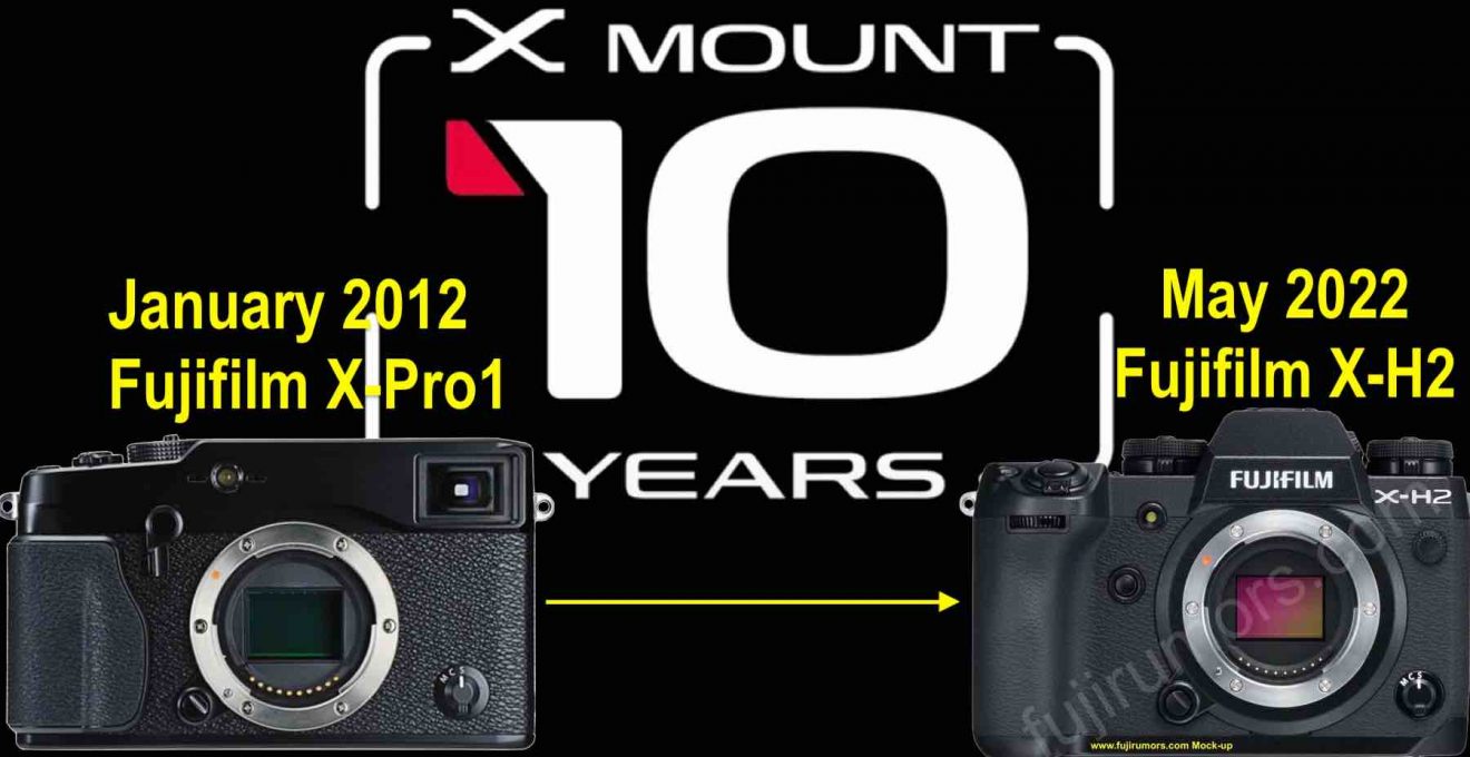 Fujifilm XH2 Announcement in May and Celebrating 10 Years of Fujifilm