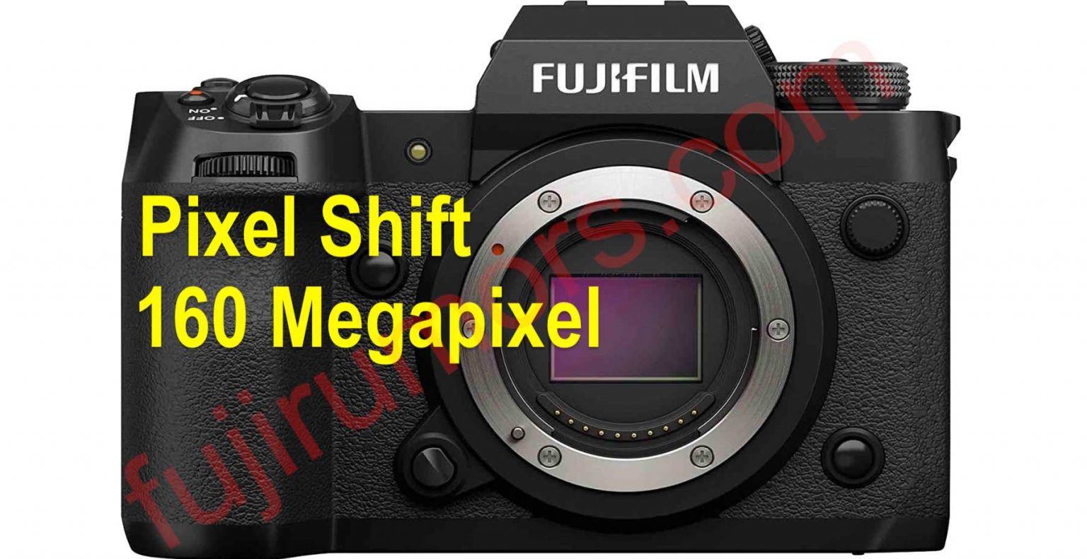 RUMOR: Fujifilm X-H2 Coming with Pixel Shift Multishot for 160