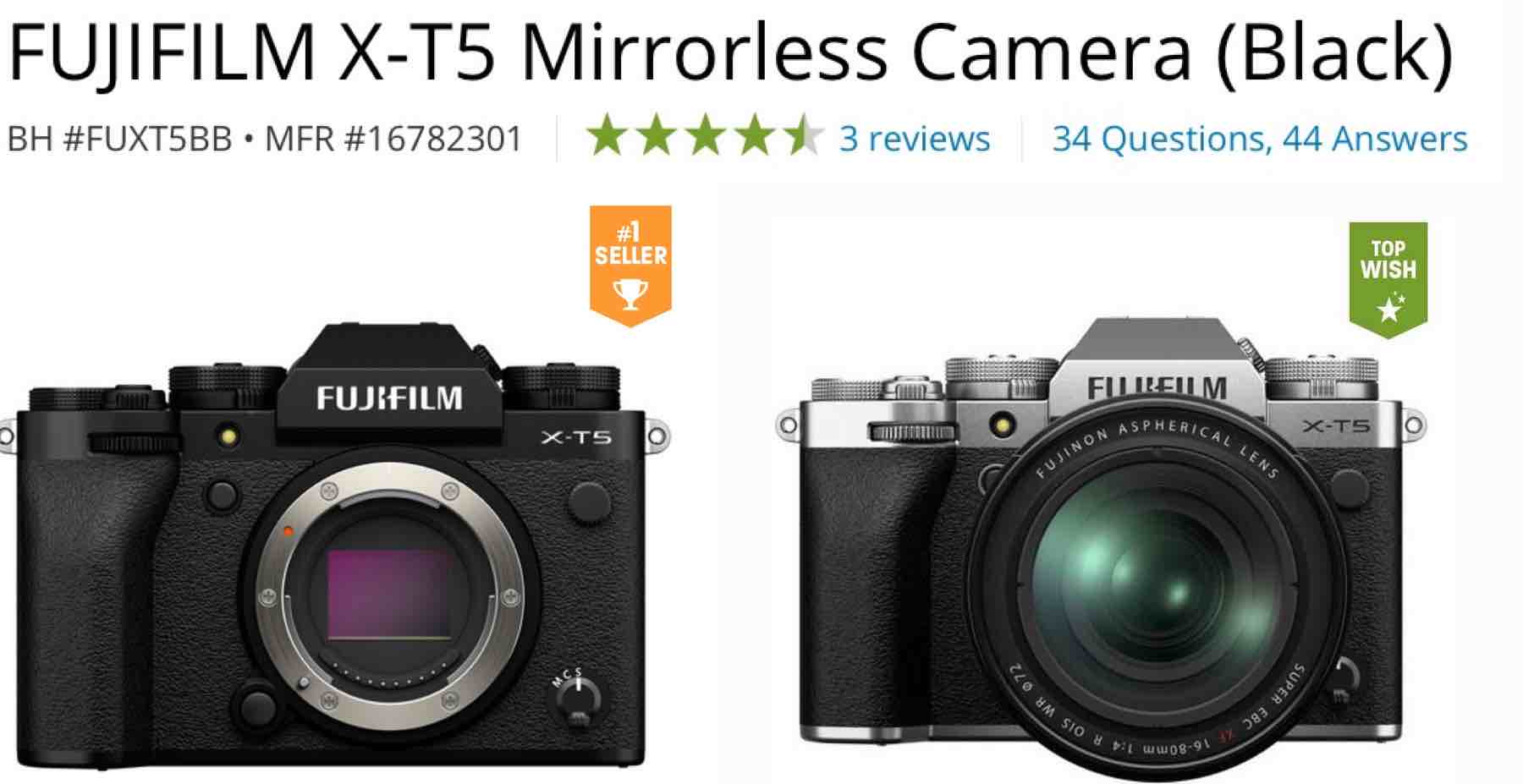 Maybe the Fujifilm XT5 isn't for you. 