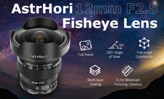 AstrHori 12mm F2.8 Fisheye Lens for GFX - Fuji Rumors