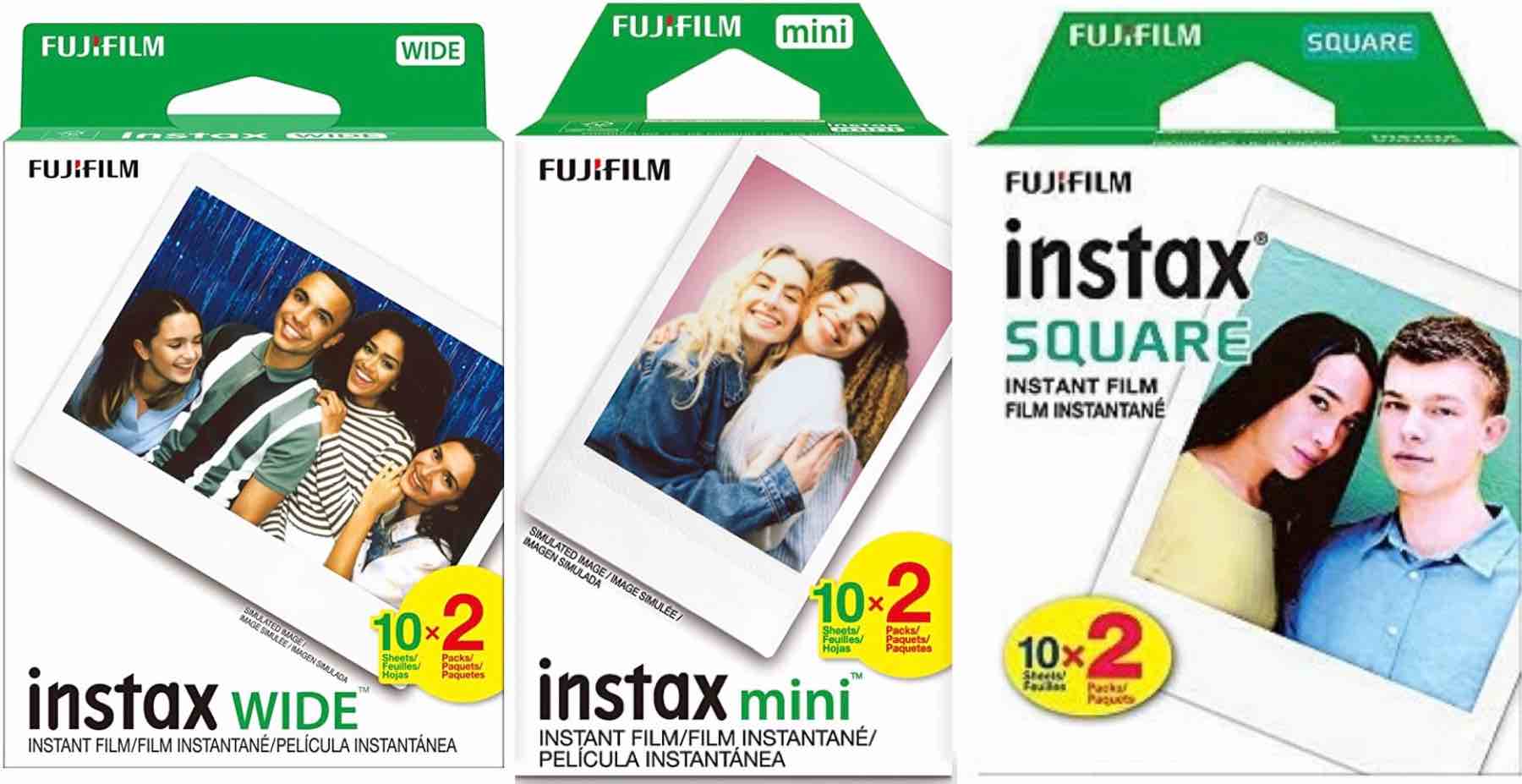 Papier photo instantané Fujifilm 10 Films Instantané Mini Heart