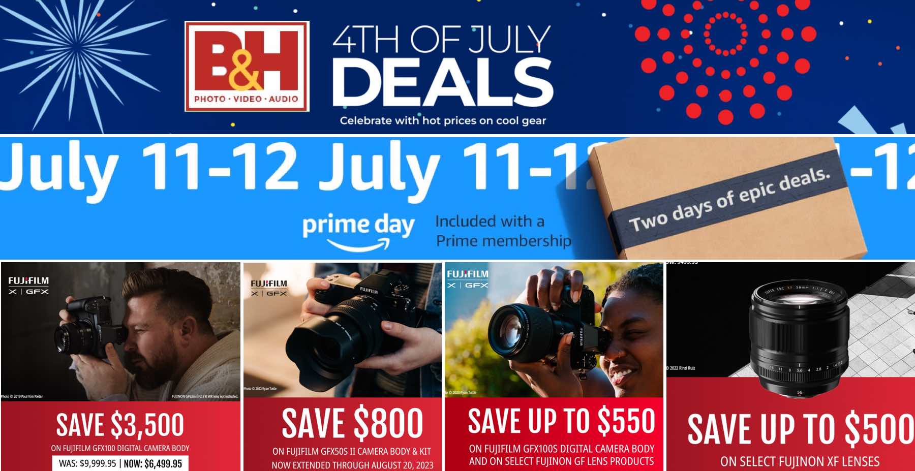 It's Sunday Deal Time with Fujifilm, Heipi, B&H Photo, Amazon and More