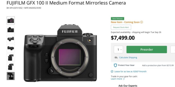 Live Blog: Fujifilm GFX100 II, GF55mmF1.7, GF Tilt Shift Lenses and ...