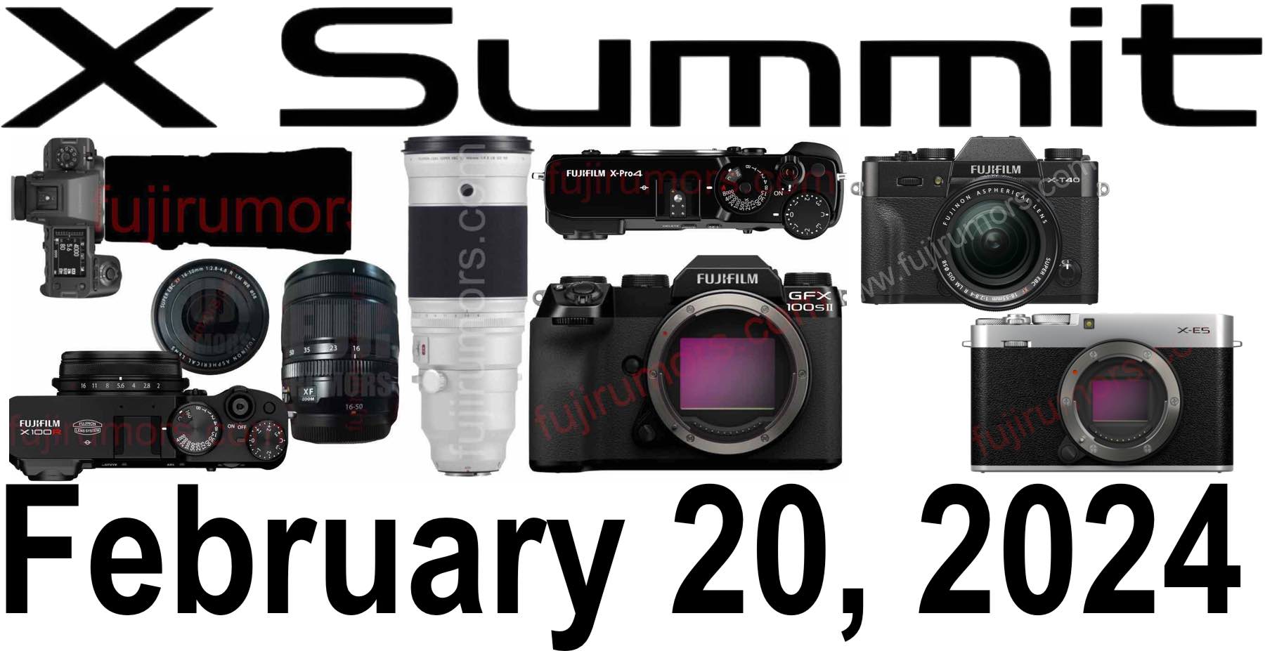 Fujifilm X Summit on February 20: What's On Top of Your Wishlist? X100V  Successor, GFX100SII, New Lenses and What Else - VOTE NOW - Fuji Rumors