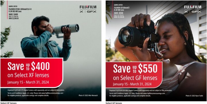 Fujifilm X/GFX Deals Continue - Fuji Rumors