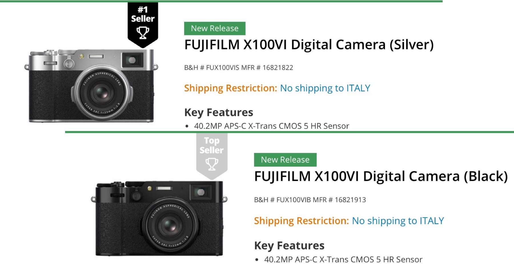 Fujifilm X100VI Starts Shipping + Did You Preorder Multiple X100VI Cameras  but Plan to Keep Only the Fastest-Shipped One? (POLL) - Fuji Rumors